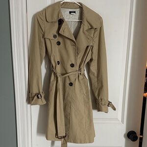 Jcrew Icon Classic Tan Trench Coat